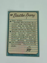 Load and play video in Gallery viewer, Beatles Collectors Card #36A
