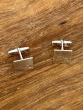 Load image into Gallery viewer, Pioneer classic Square silver-tone polished Cufflinks
