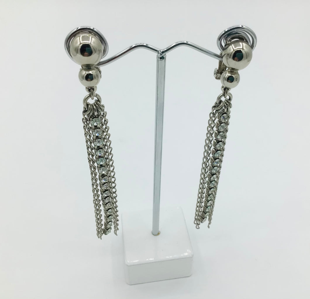 1960s clip on earrings