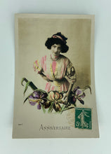 Load image into Gallery viewer, Antique French Postcard Colour
